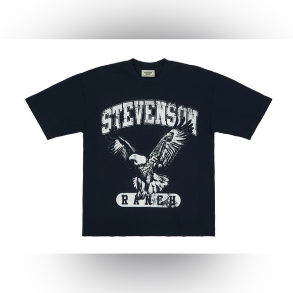 Allegiance Crop Tee (Navy) - Size L - Picture 1 of 6